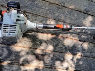 Weed wacker works great for landscaping like new