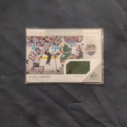 Ryan Carter Jersey Patch Card
