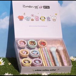 The Crème Shop | BT21 Baby Eyeshadow & Makeup Brush Collection 