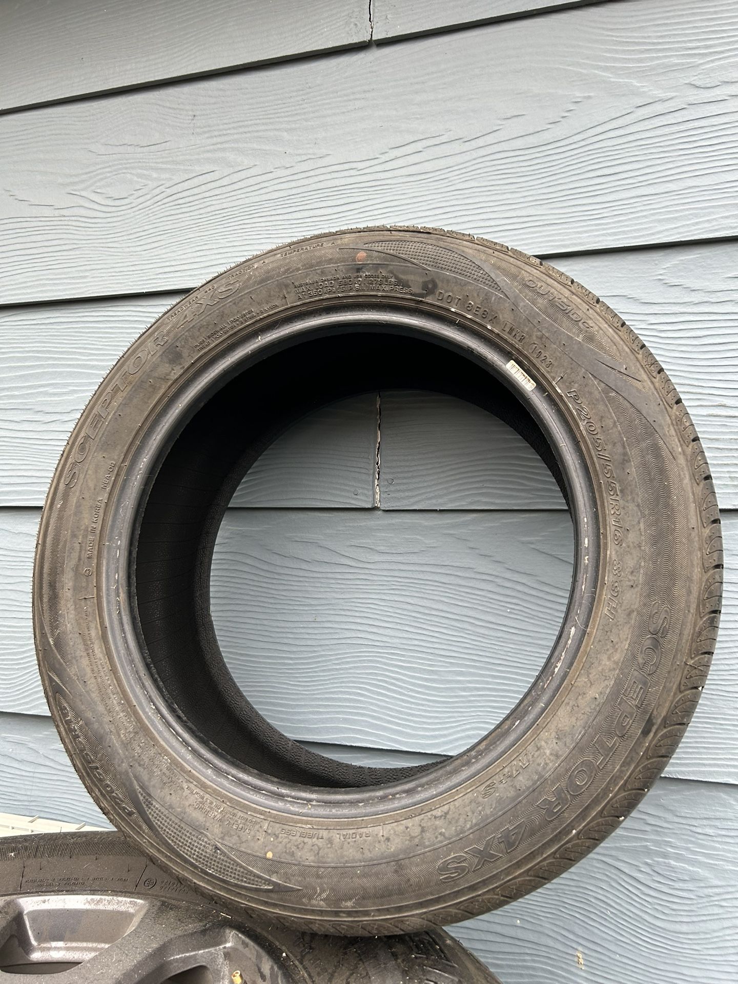 2- Sceptor 4XS Tires - 205/55/R16