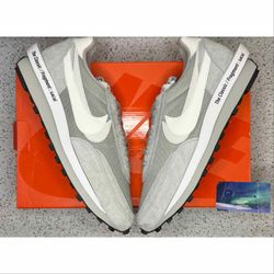 Nike Waffle Sacai Fragment Grey 13 Men