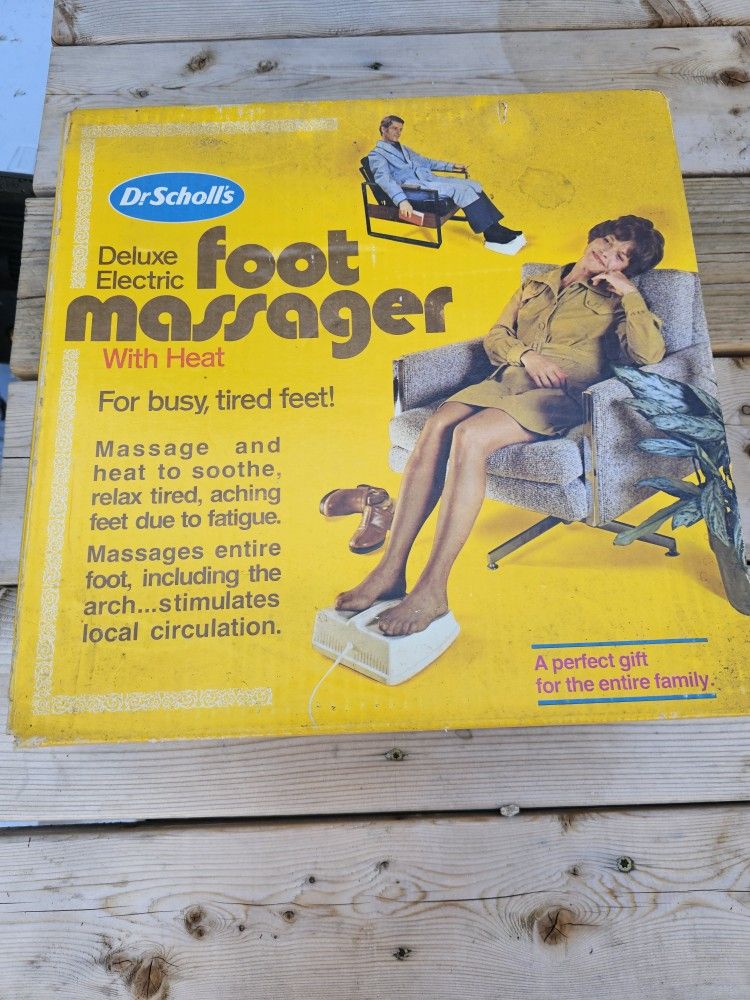 Vintage Dr Scholls Foot Massager