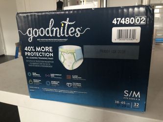 Goodnites Pampers/Diapers
