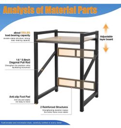 Stackable washer and dryer shelf brand new