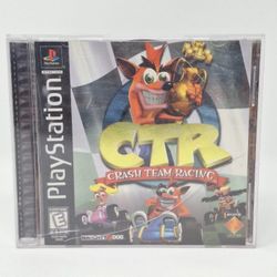 CTR: Crash Team Racing (Sony PlayStation 1 PS1, 1999) Black Label CIB - Tested