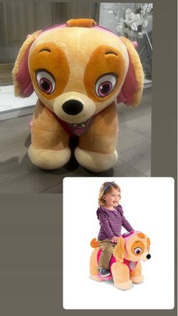 Paw Patrol Skye 6V Plush Ride-On Toy for Toddlers