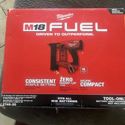 New In box  M18 Nailer