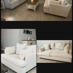 Sofa Loveseat Chair Living room Set Couch