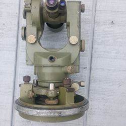 Vintage Theodolite with bulletproof case