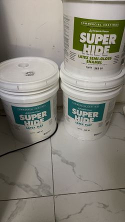 3 Cubeta De Pintura Una Semi Gloos Y 2 Flash