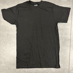 4.3 Oz 100% Cotton Black T Shirt