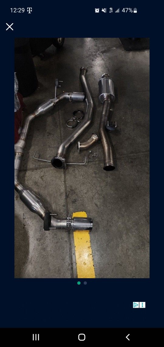 Exhaust 2022 Honda Civic Si