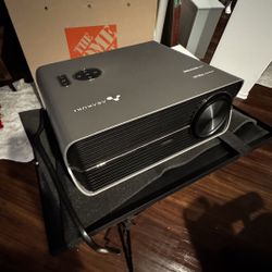 1080p HD projector with stand