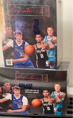 Topps signature blasters
