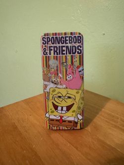 Spongebob & Friends collectible watch in sealed tin box