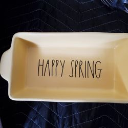 Yellow RAE DUNN Loaf Pan