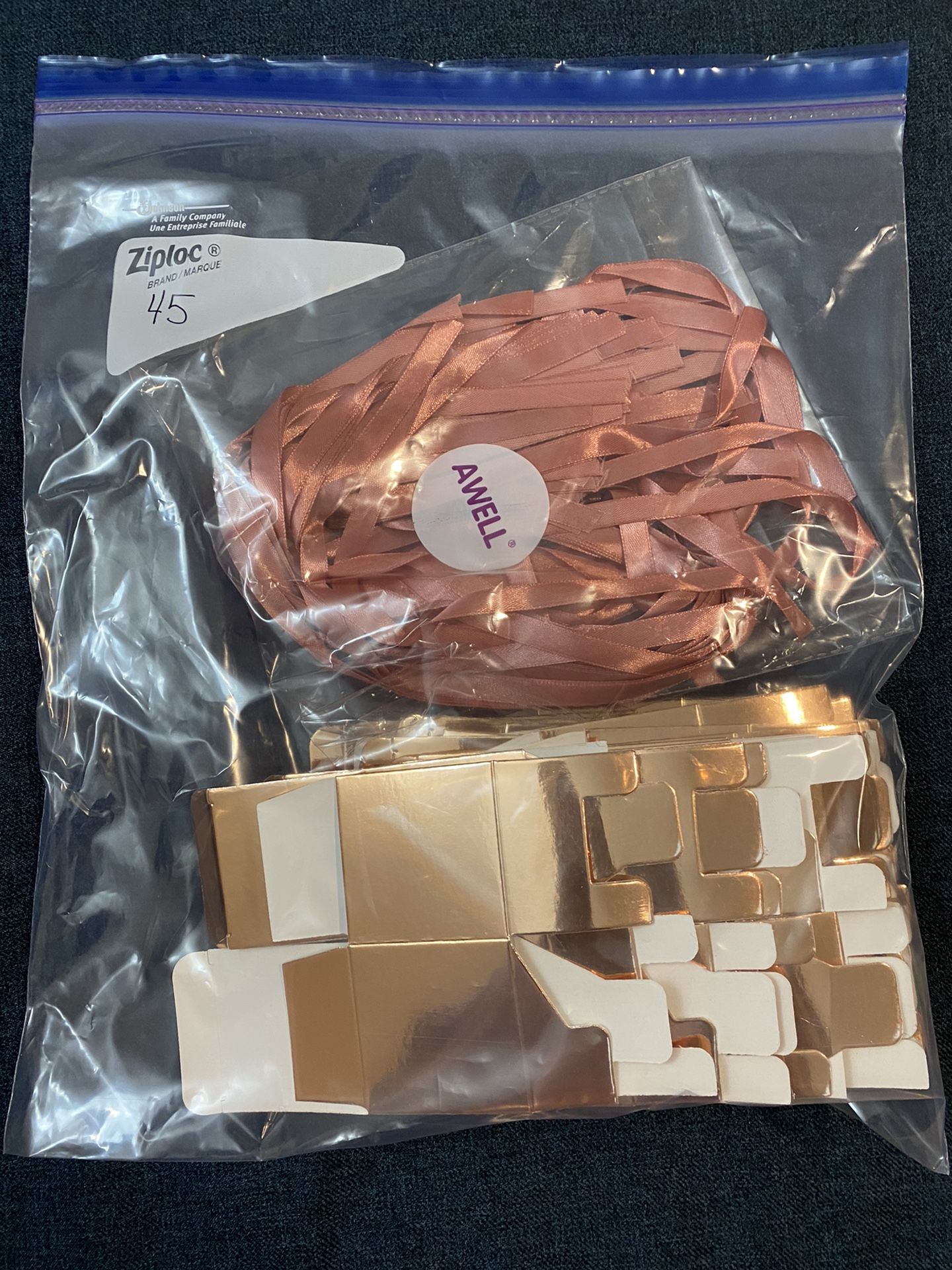 Rose Gold Gift Candy Box