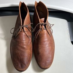 Men’s Timberland Brown Leather Ankle Boots Sz 12