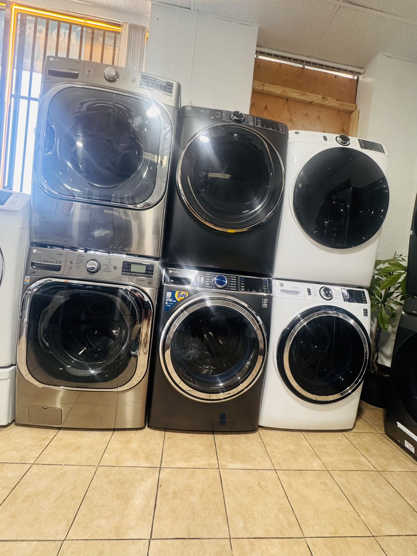 JUMBO WASHER AND DRYER