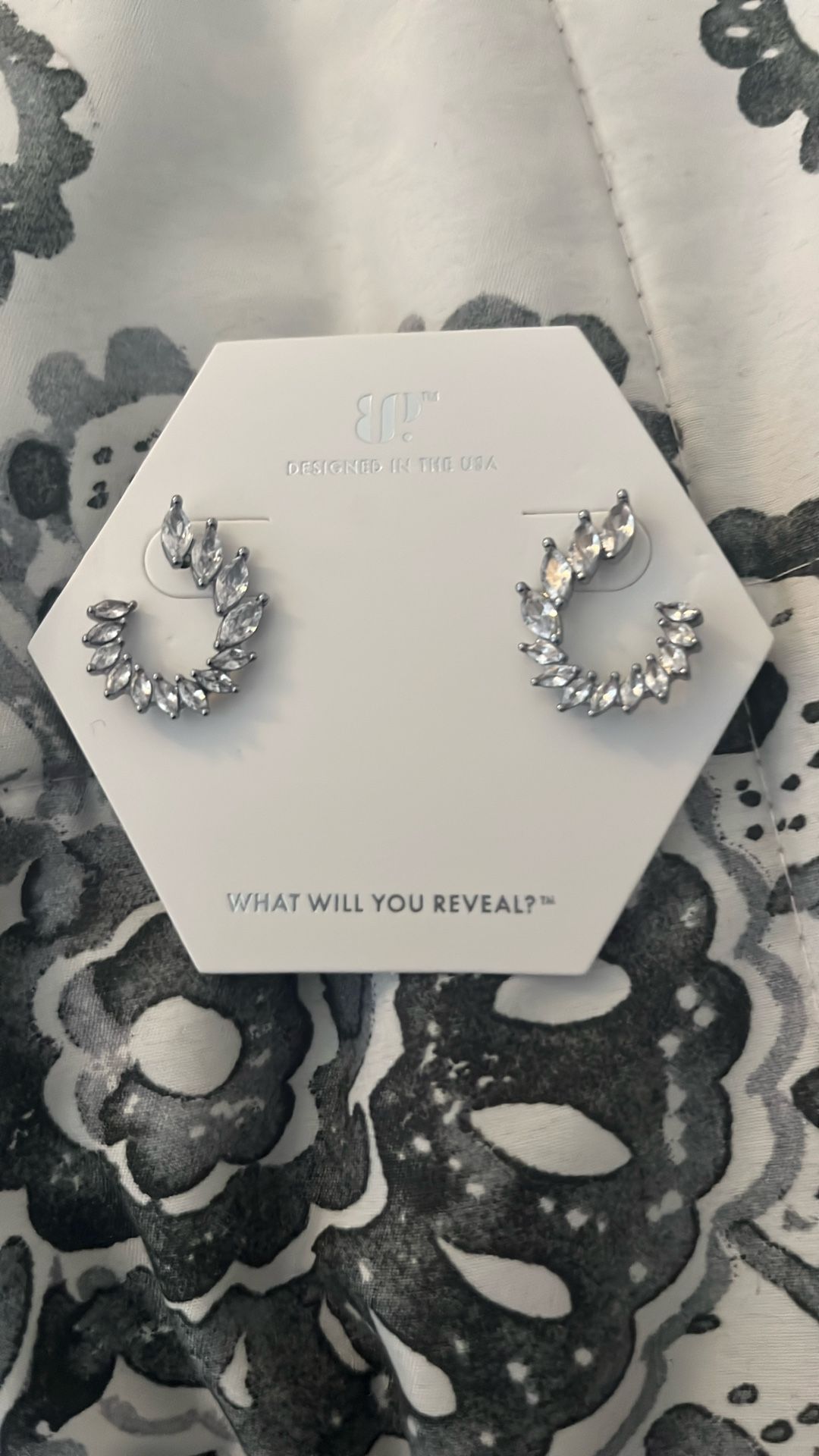 Cubic Zirconia Ear Rings