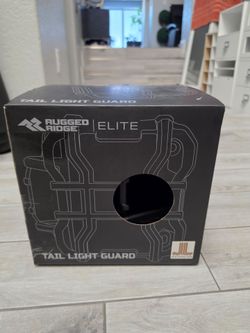 Rugged Ridge Elite Tail Light Guards (Tough Satin Black) – Jeep Wrangler JL
