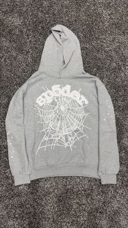 Grey Spider Hoodie 