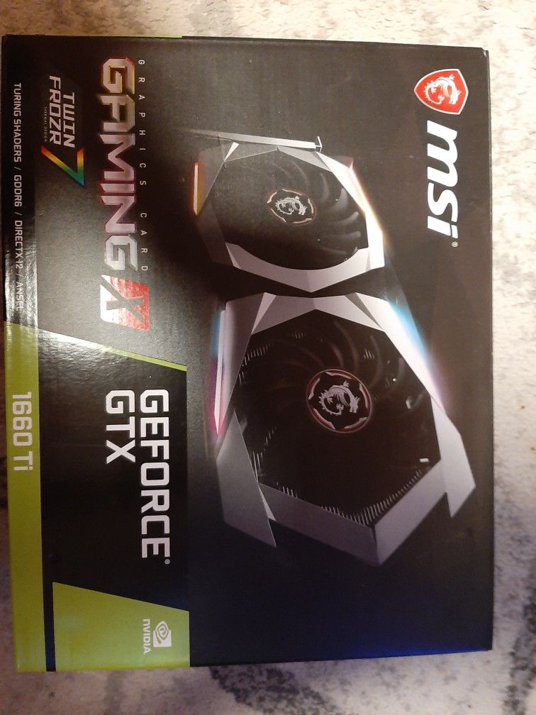 MSI GTX 1660 Ti GAMING X GPU