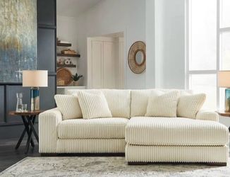 Cream Couch Sectional (MUST GO THIS WEEK, MOVING)