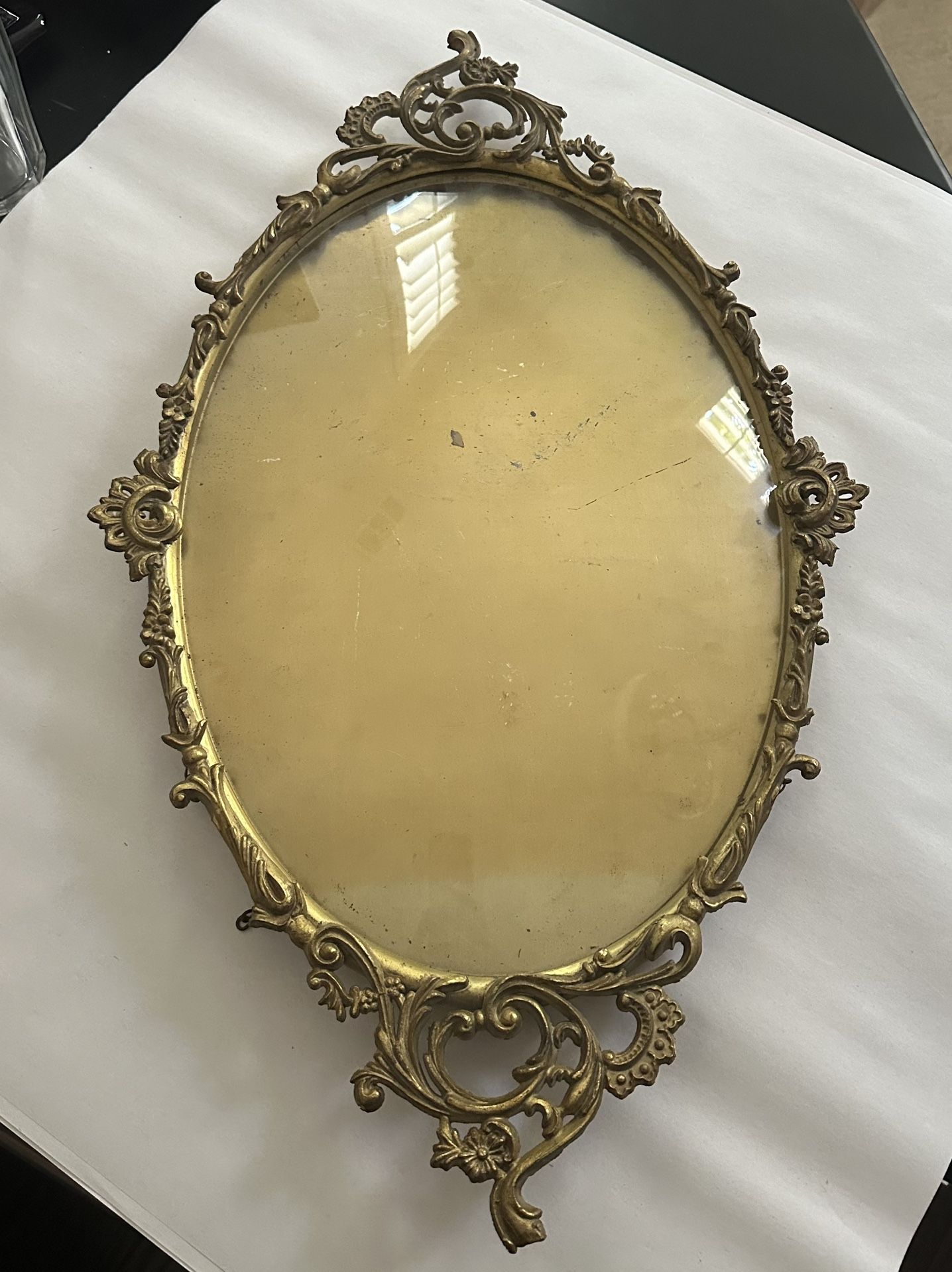 Large Hanging Antique Picture Frame