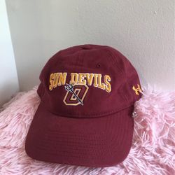 Under Armour Arizona State Sun Devils Strapback Maroon &gild Adult hat