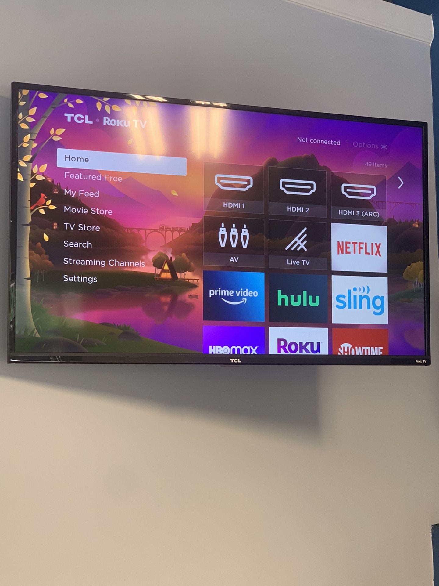 2 Gently Used TCL Roku smart TV’s 