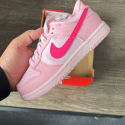 Nike Dunk Low Triple Pink PS 1Y