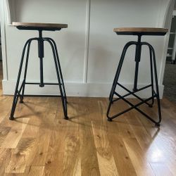 barstools x2