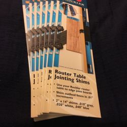 Router Table JOINTING SHIMS - 7 Packages