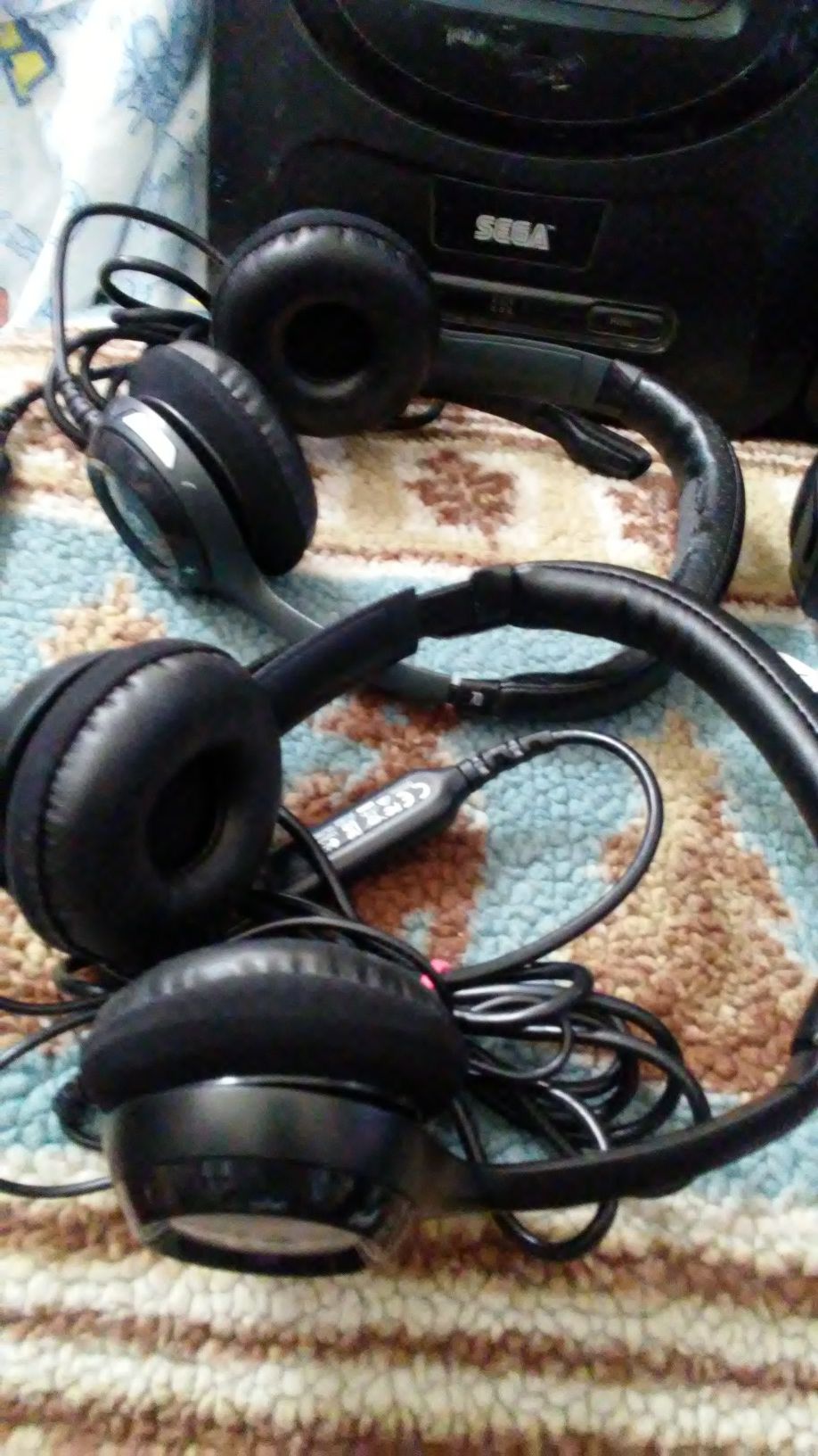 Logitech headphones with Mic $10 each