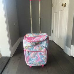 New  Lilly Pulitzer  Cooler With Wheels 