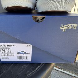 Vans Premium Old Skool 36 Pearlized Navy Blue