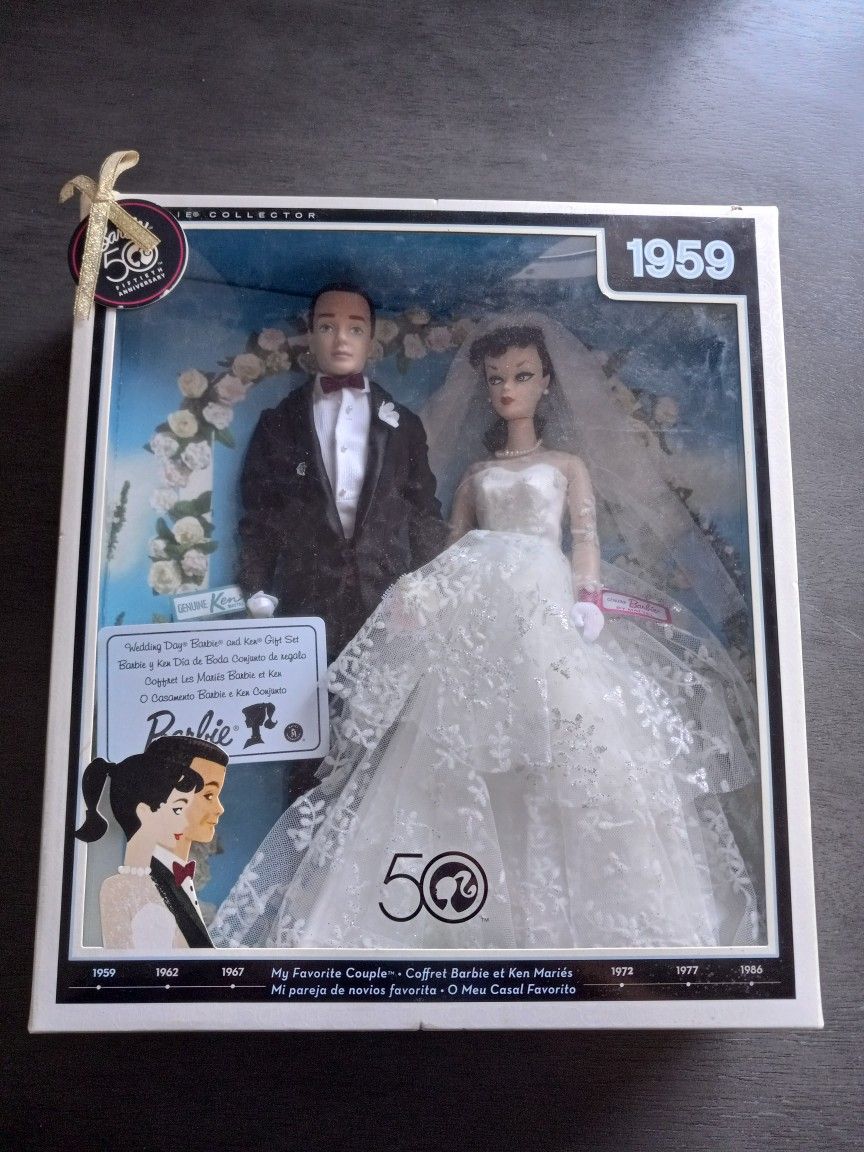 2009 50th Anniversary 1959 My Favorite Couple Barbie 