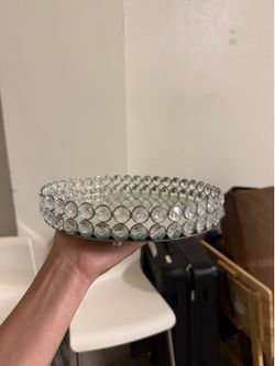 Glass Mirror Tray