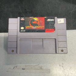 Super Nintendo Mortal Kombat 