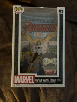 Captain Marvel Monica rambeau Comic Cover Funko Pop