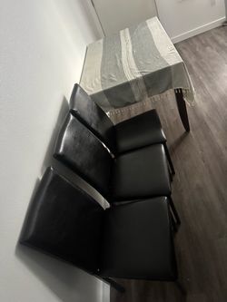 Table with chairs