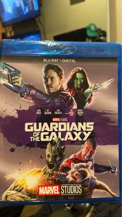 Guardians of the Galaxy Blu ray, new with digital version as well