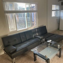 Leather Couch / Sofa 