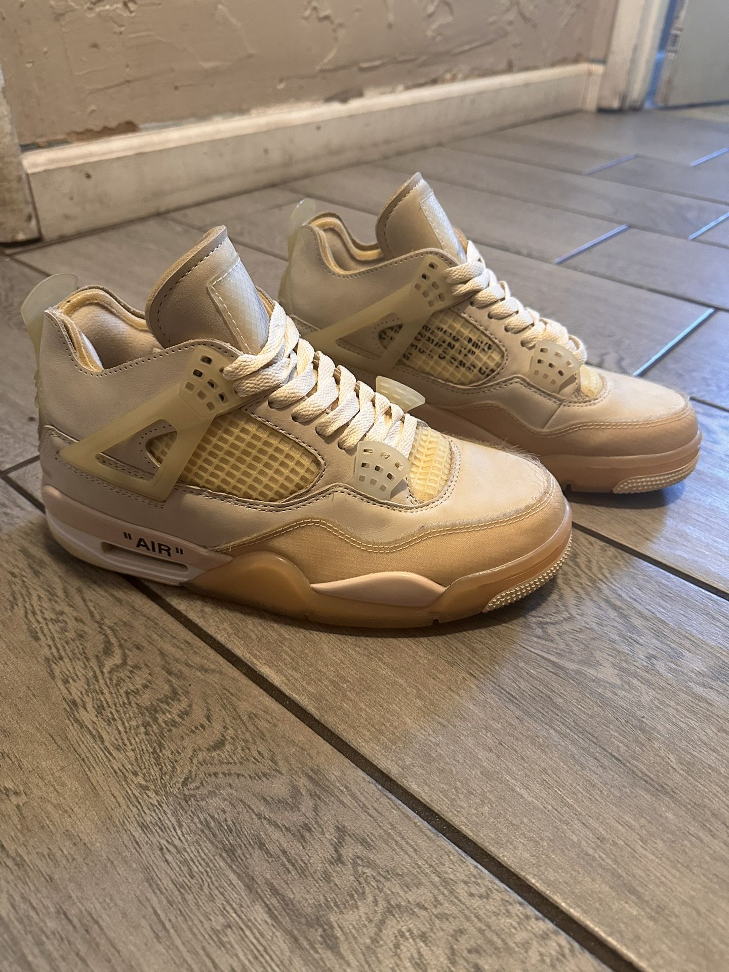 Jordan 4s Off White