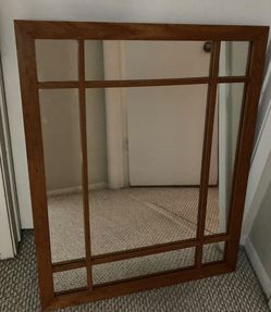 Wood Mirror