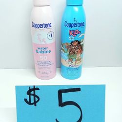 Coppertone Water Babies & Kids Sunscreen Sprays 