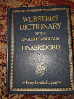 Giant Vintage Dictionary