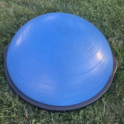 Blue Bosu Balance Ball Trainer