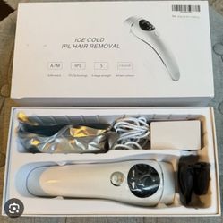 Ice Cold IPL Hair Removal Device - 5 Stage Strength, All Skin Types